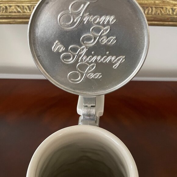 Avon Collectible "America The Beautiful" Stein - Picture 8 of 11